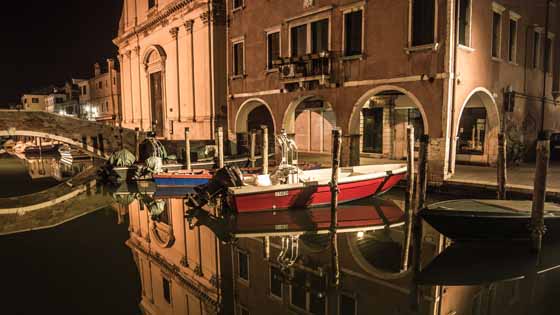 Chioggia notte - Chiesa dei Padri Filippini